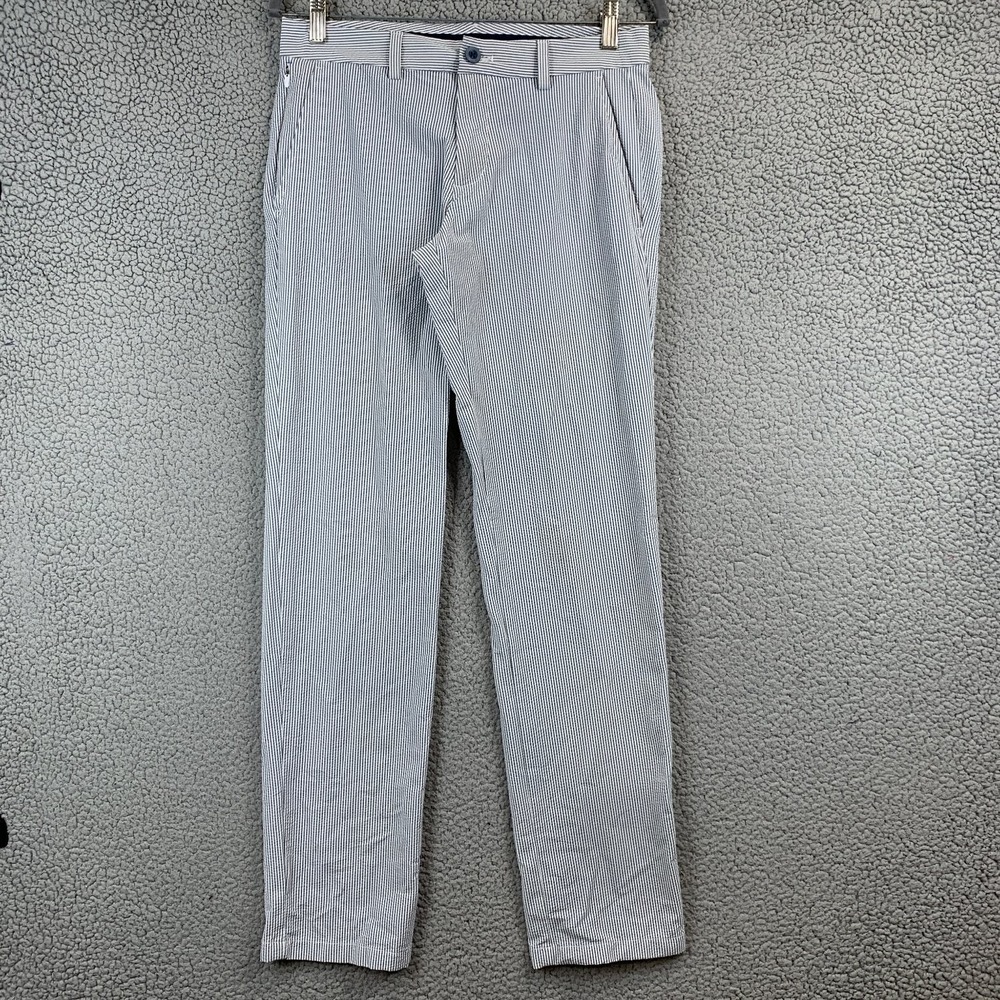 Vineyard Vines Men's On-The-Go Pants 28x32 Seersucker Nylon Stretch